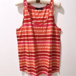 Calvin Klein Jeans Tank Multi Stripe EUC